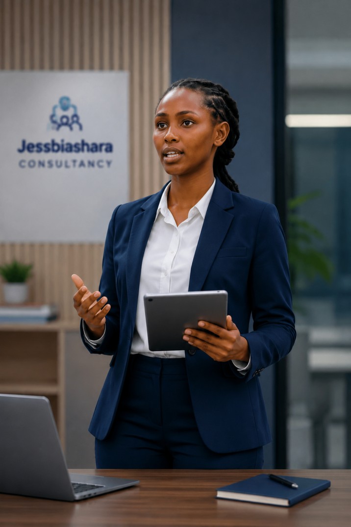 Photo of Jesca Nkini, founder of Jessbiashara Consultancy